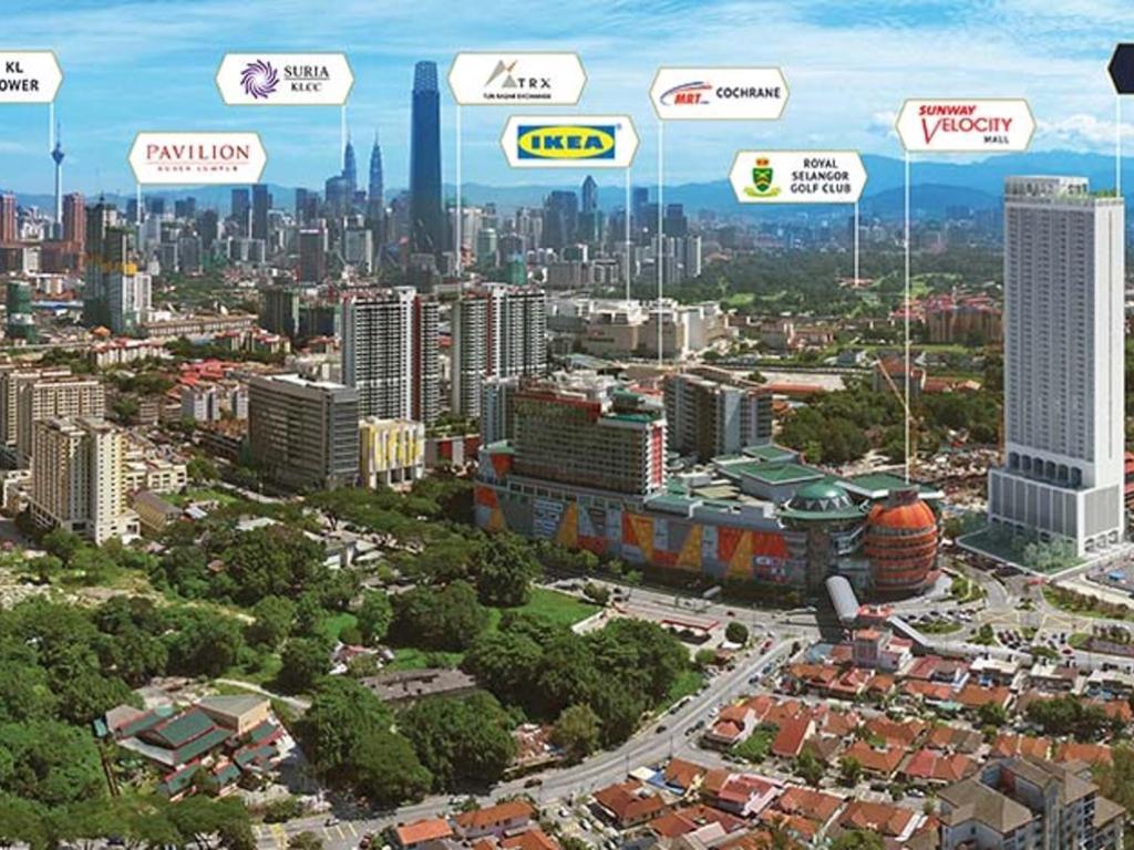 Una Residences, Sunway Velocity By Five Senses 쿠알라룸푸르 외부 사진